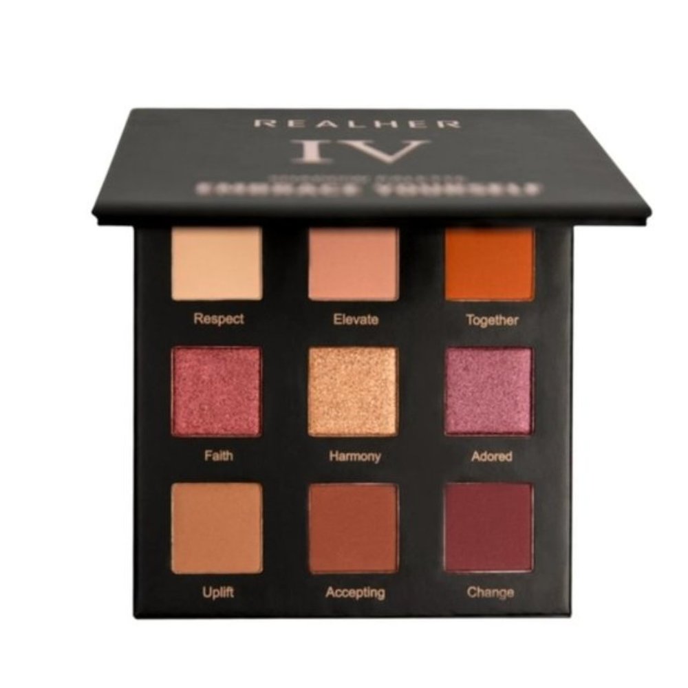 REALHER Embrace Yourself EYESHADOW PALETTE IV- NIB